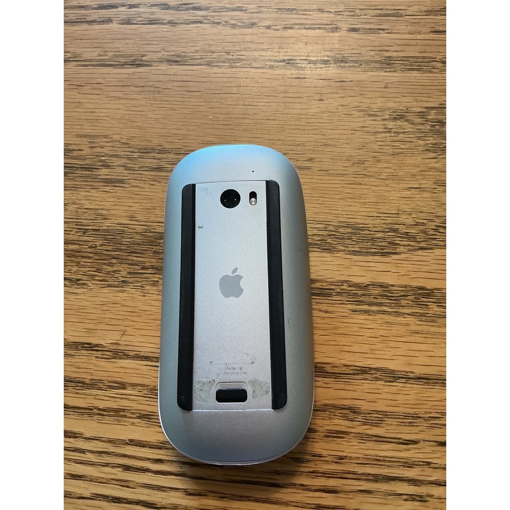 Apple Magic Mouse 2 Wireless Bluetooth Rechargeable Silver White A1657 - Picture 2 of 2